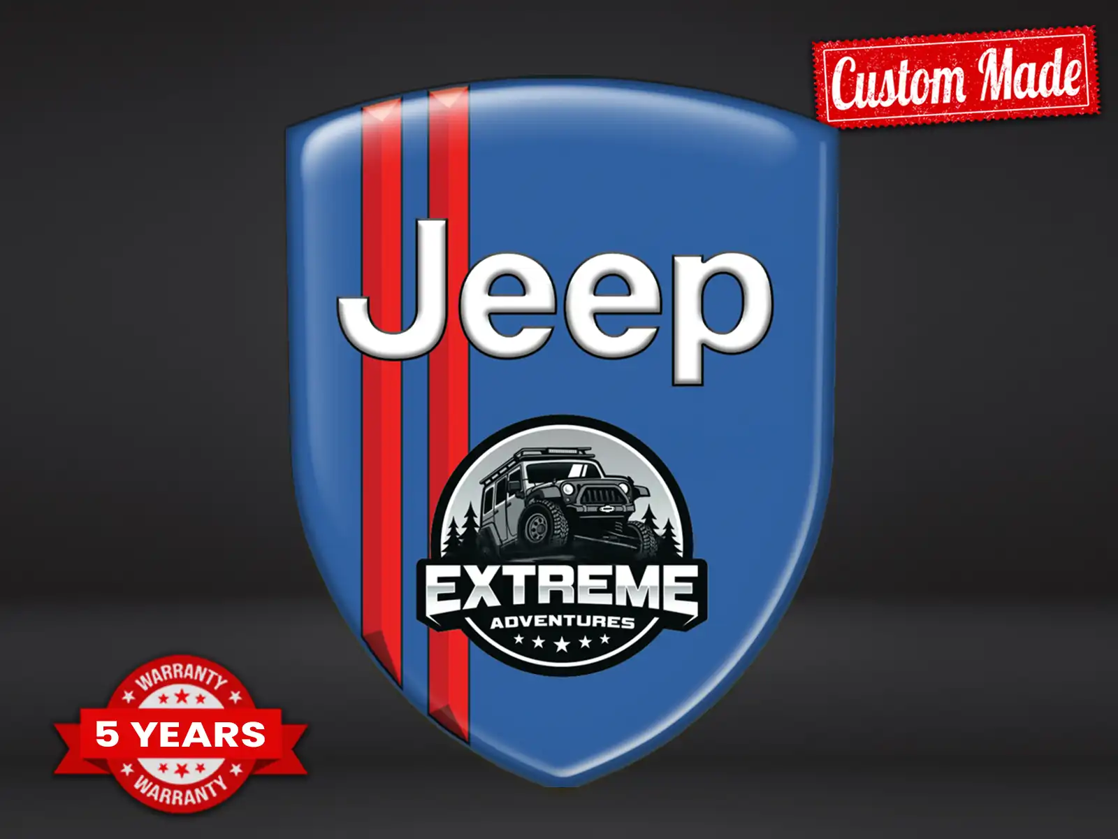 Jeep Automatic Door Sticker Max Resilient Current Pro